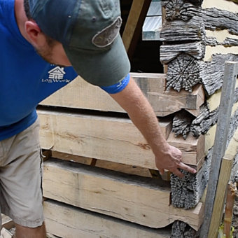 Log home repairs