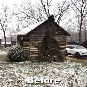 Log home repairs