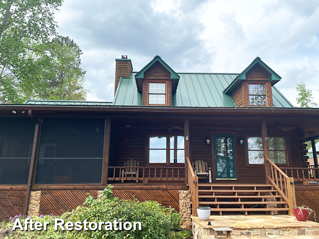 Log home restoration in Cross Hill SC