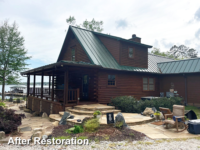 Log home restoration in Cross Hill SC