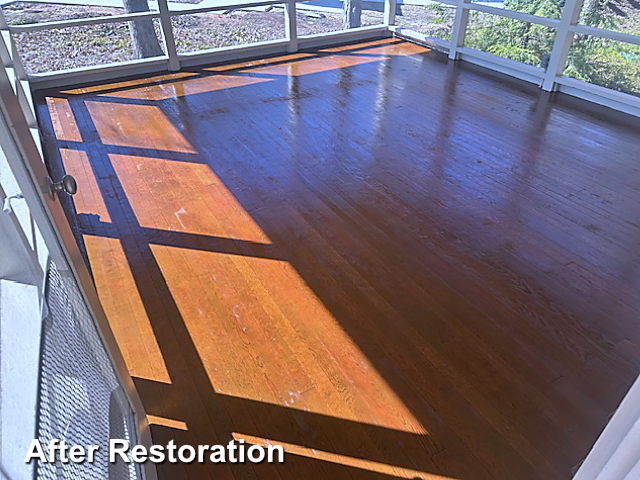 Log home restoration in High Point, NC