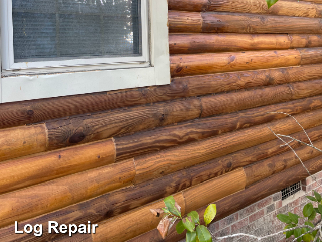 Log home restoration in North Myrtle Beach, SC